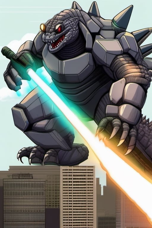 Godzilla vs mecha godzilla