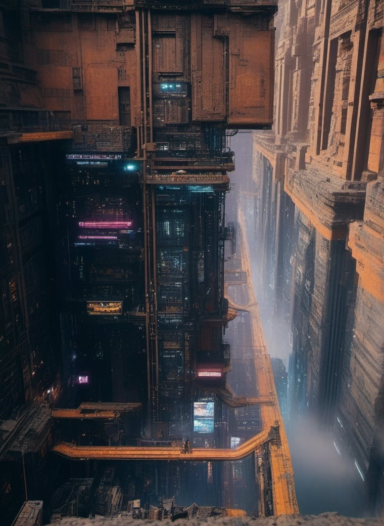 (((((Year_4054:1.6))))),(((sunrise:1.5))),((((Ecumenopolis_futuristic_cyberpunk_Sci-fi_Egypt_megacities_with_heavy_fog,crowded_cities:1.6)))),(((((Blade_Runner_2049_2017_movie_filter:1.6))))),(((((viewed_from_below_underground_cities:1.6))))),((((many_of_small_futuristic_skyscrapers:1.5)))),(((((underground_cities:1.6))))),((((many_of_Sci-Fi_cyber_highways:1.4))), concept art, artstation, DeviantArt, holographic, unreal engine 5, matte painting, digital painting by greg rutkowski and benjamin bardou, artstation, ultra high quality, ultra highly resolution, aesthetic painting, hyperrealism, surrealistic, intense shadow, intricape detailed, UHD-RESOLUTION.futureurban,background,futuresurban,future,FuturEvoLabCyberpunk,futureskyline,night city,C7b3rp0nkStyle