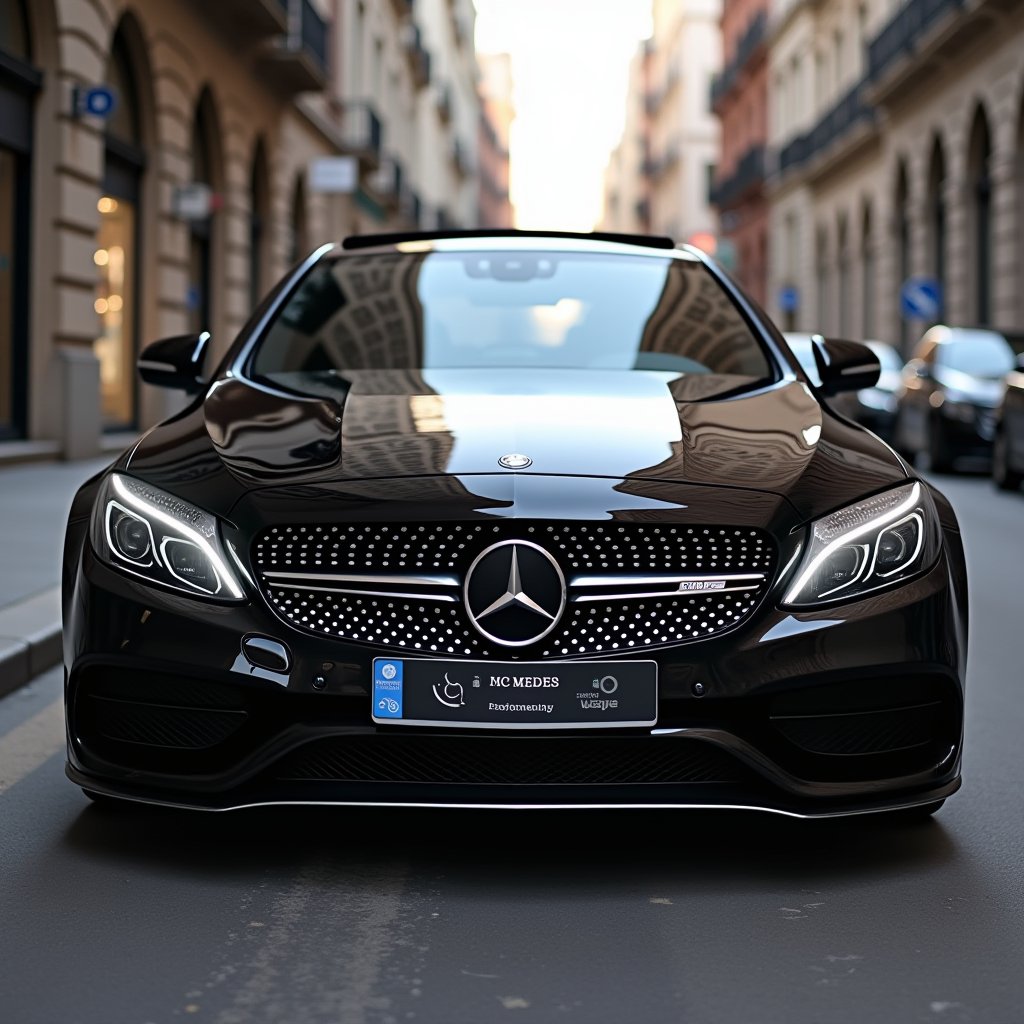 mercedes bens negro