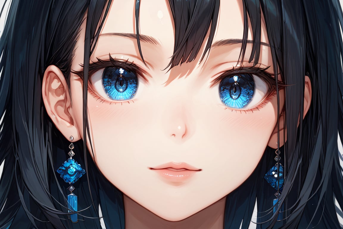 Beautiful Eyes,black hole in eyes,source_anime,score_7_up,score_8_up,score_9, (masterpiece),(Highest quality),(High resolution),(Very detailed),close up