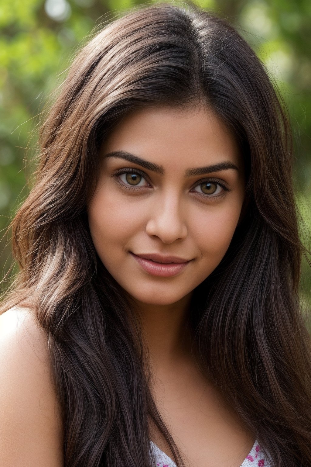 Here's a prompt to create an image of a beautiful 23-year-old Indian girl with a realistic Bangalore face:

**Focus on the face:**

* A photorealistic portrait of a young Indian woman, 23 years old.
* Detailed features with emphasis on warm, inviting eyes.
* Flawless, glowing skin with a natural flush on the cheeks.
* Soft, natural makeup that enhances her beauty.

**Bangalore Specifics:**

* Capture the essence of a Bangalore girl - confident, intelligent, and stylish.
* Consider including subtle details that evoke Bangalore, like a sandalwood bindi or a hint of jasmine flower in her hair (optional).

**Additional Details:**

* Long, flowing dark hair (or her natural hair style).
* Soft smile or a hint of a playful expression.
* Natural light setting with a soft background.

**Negative Prompts:**

* Unrealistically perfect features.
* Stereotypical portrayal of beauty.
* Overly sexualized image.

**AI Art Tools:**

* You can add "(style of [AI art tool you prefer])" at the end to achieve a specific artistic style.

**Example:**

* A photorealistic portrait of a young Indian woman, 23 years old, with warm, inviting eyes and flawless, glowing skin. She has a confident expression and a hint of a smile. Her long, dark hair flows down her shoulders. The setting is bathed in natural light, and the background is soft. (style of Artbreeder)

This prompt provides a good foundation, but feel free to adjust it to your liking! You can experiment with different details like hairstyle, clothing, or background to create a unique image.
