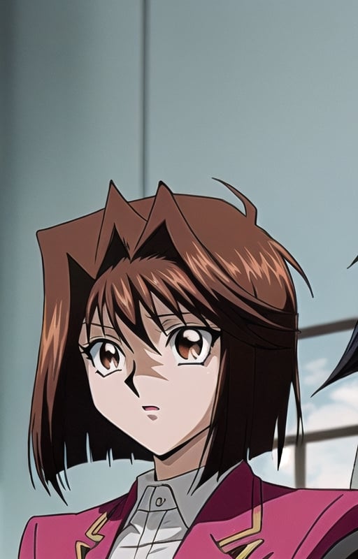 Boy , kaiba seto dsod hair brown eyes blue duel monsters , 