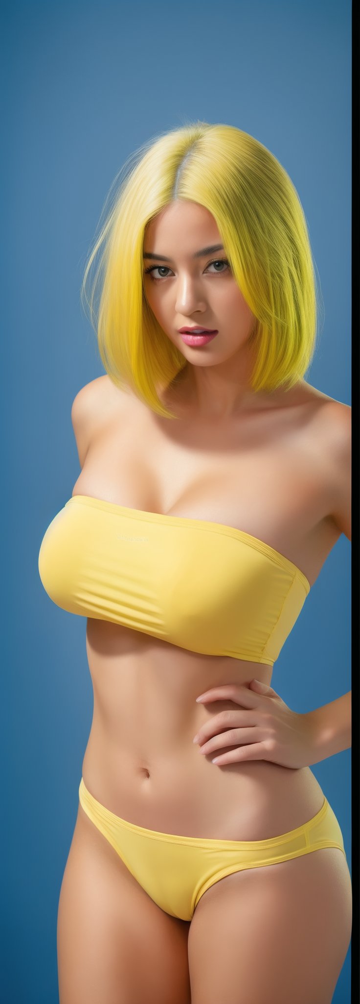 ((masterpiece,best quality)), high res, HD, illustration,  2girls, random color, random pose, random background , complex color,
perfect anatomy, comic style, Sexy Pose,perfect
,Korean,idol,Beauty,korean
((Blue-yellow hairs))