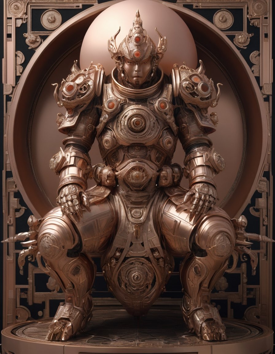 a beautiful rendition of astronaut,insanely detailed and intricate,copper  ratio,hypermaximalist,matte,cinematic,James  froud,ross tran,,LuxTechAI ,,monster ,TransformersStyle 
Budha lotus pose barong goodness good  icon  samurai