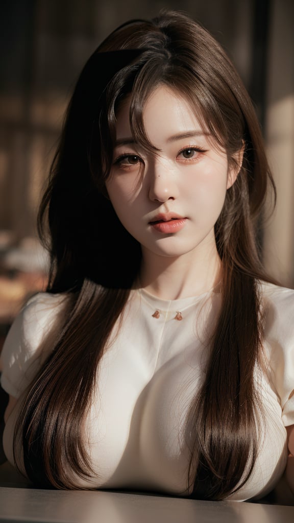 A 45yr beautiful women named Zhao lusi standing pose full body potrait highly detailed realistic face with lighting and shadow control on face and hair photorealistic,Lens Flares,perfect split lighting,shaded face,Young beauty spirit , ,cinematic lightings,1 girl,Extremely Realistic