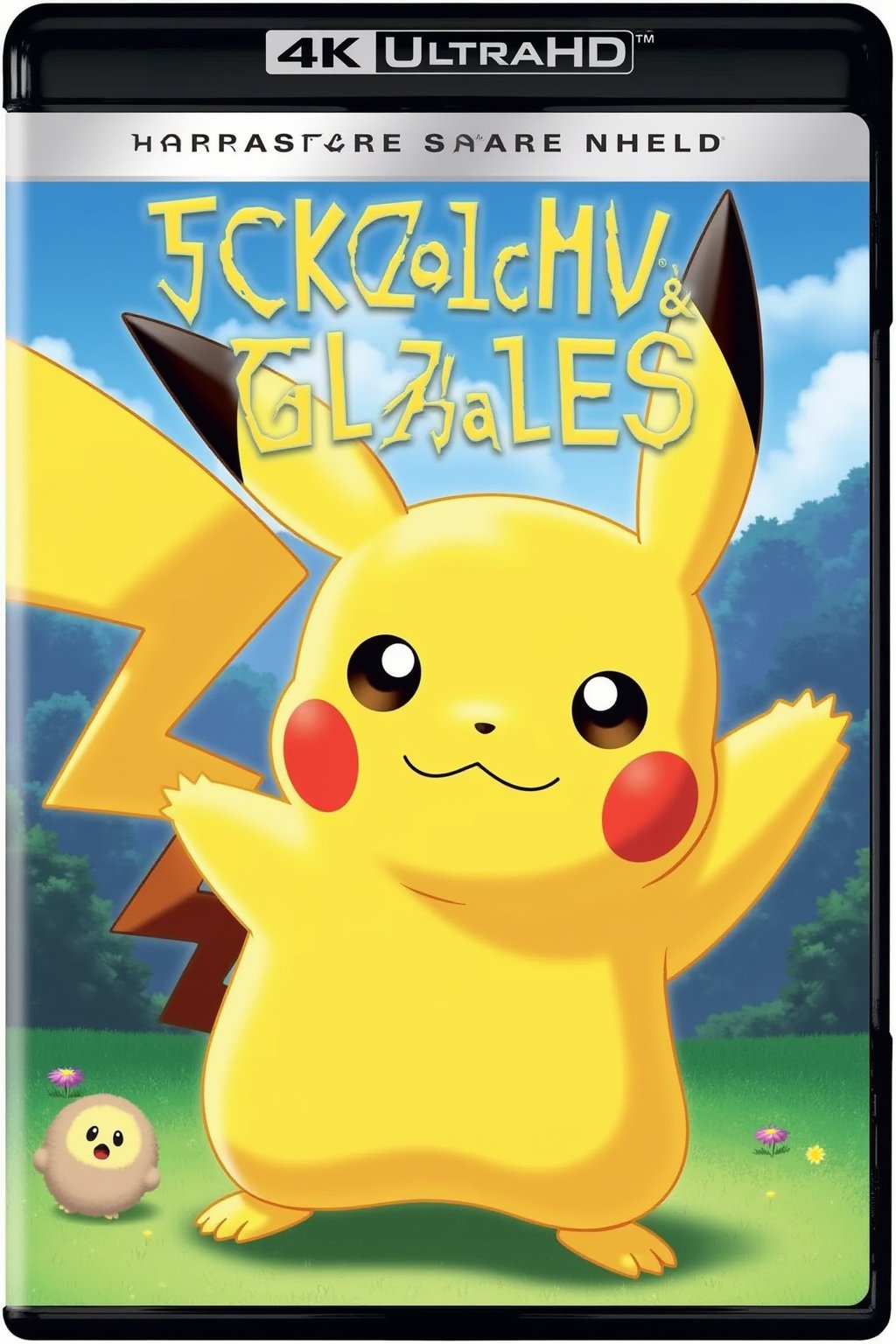 4kbluray cover of Pikachu