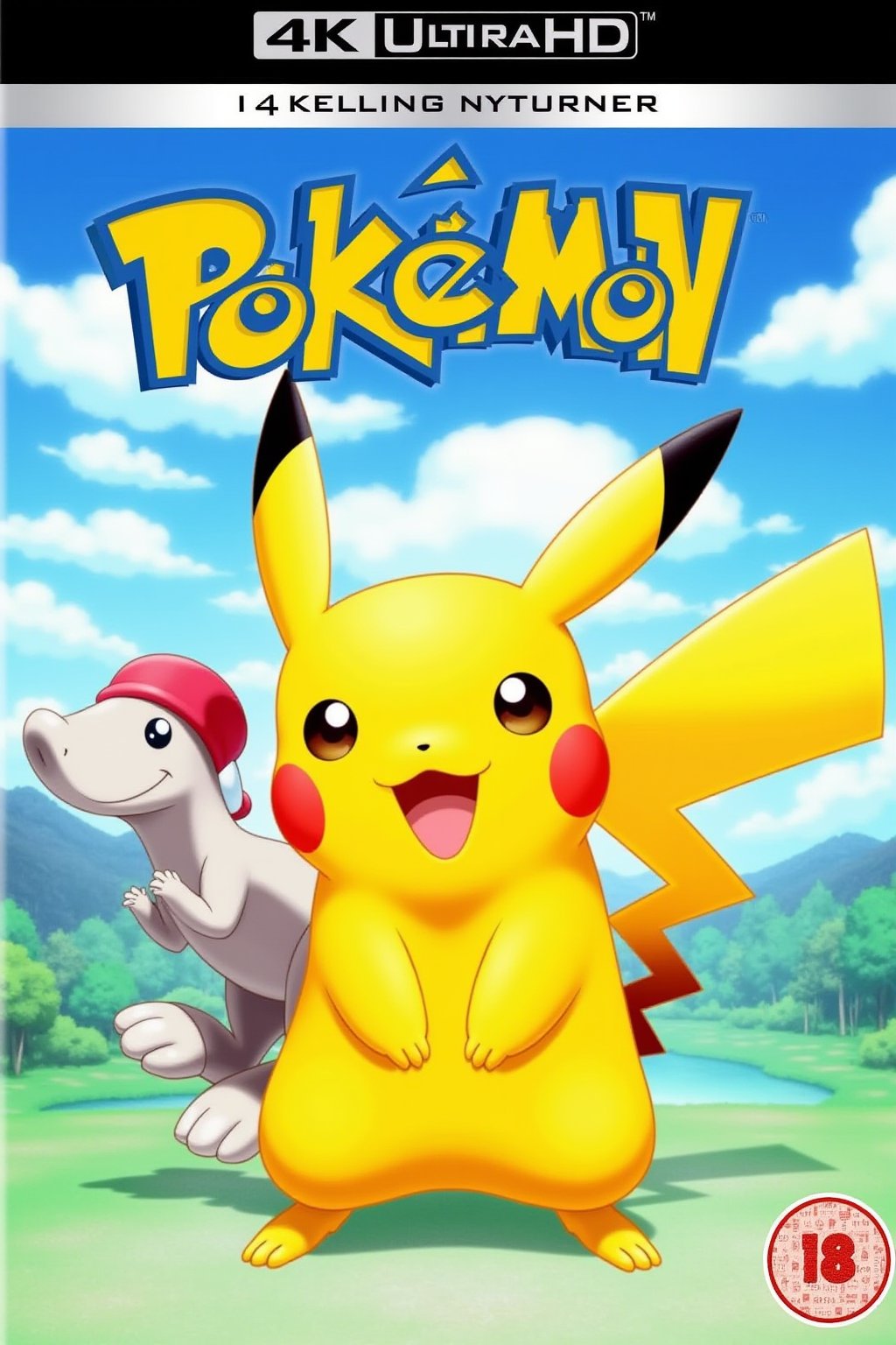 4kbluray cover of Pikachu