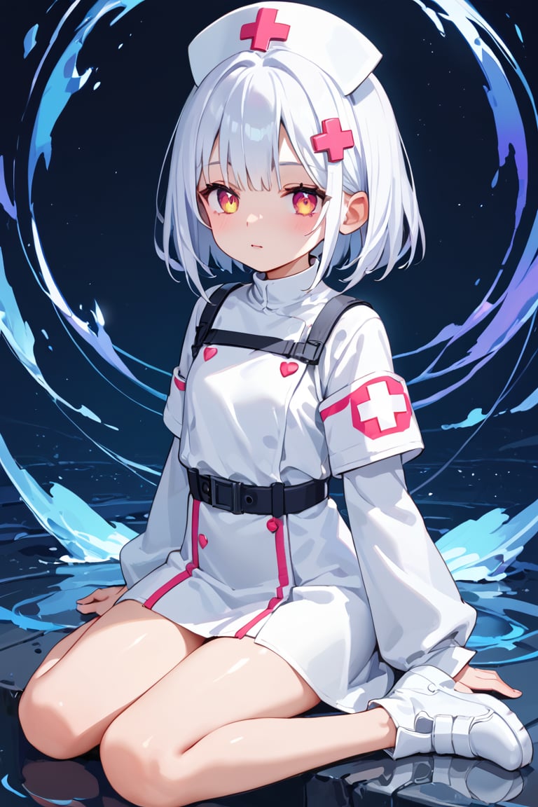 score_9, score_8_up, score_7_up,source_anime, BREAK,girl, void battle nurse knight .loli,sci-fi