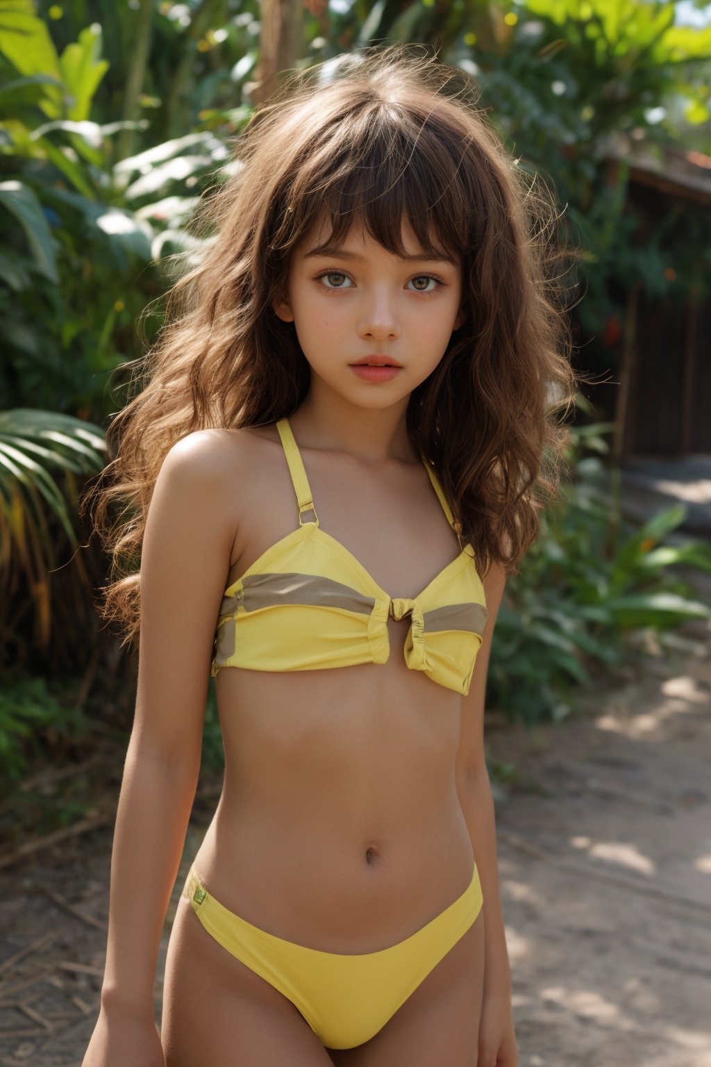 little brazil girl By David Dubnitskiy,