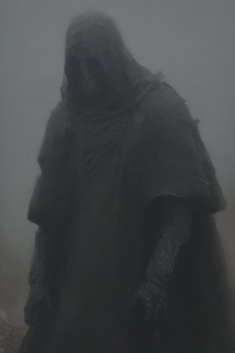 Sontaran , dust, dirt,high contrast,minimalistic,  stark,dramatic,silhouette style, close up , Tim Walker, Jamie Hewlett
,zavy-rmlght