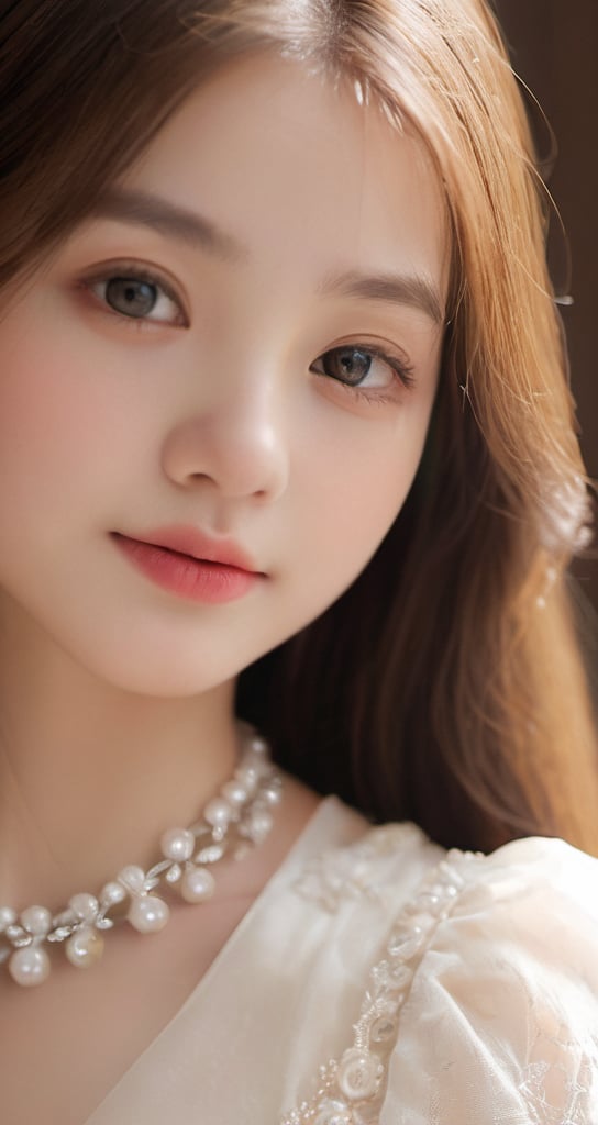 Beautiful soft light, (beautiful and delicate eyes), very detailed, pale skin, (long hair), dreamy, ((front shot)), soft expression, bright smile, art photography, fantasy, jewelry, shyness, soft image, masterpiece , ultra-high resolution, color, very delicate and soft lighting, details, Ultra HD, 8k, highest quality,a 8 year old girl child, ,xxmixgirl