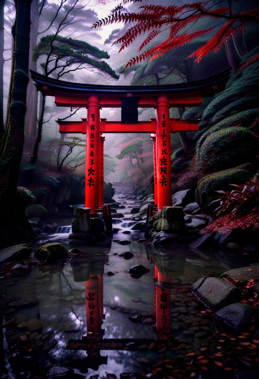 The mystical Japanese torii gates that continue forever