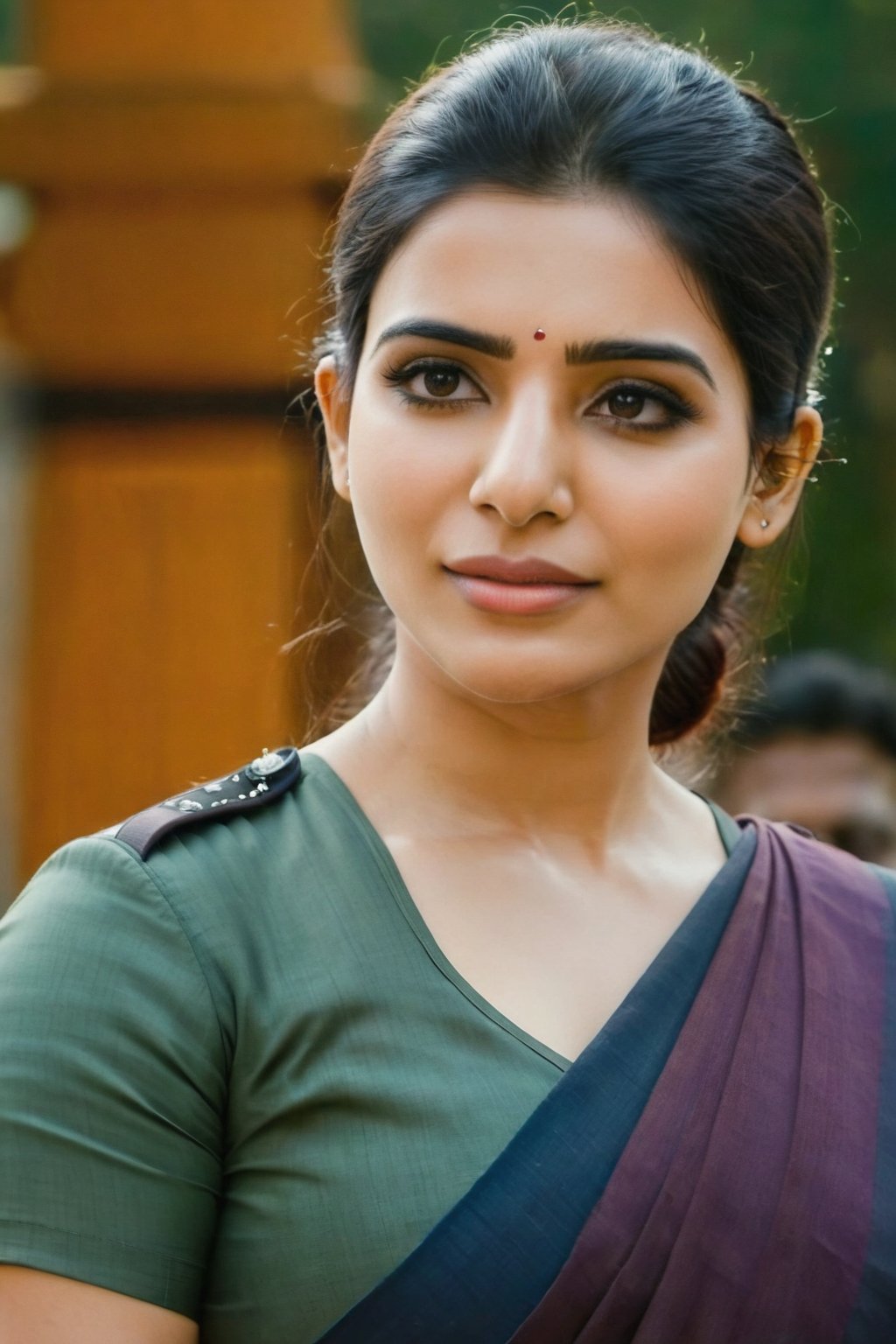 Cute Beautiful, Realistic, Fantasy, Ai, cute, Beautiful, Saree Traditional Queen , Aesthetic
,Future girl,Samantha Ruth Prabhu,18+,SamanthaRuthPrabhu as a police 🚓 🚨 officer 