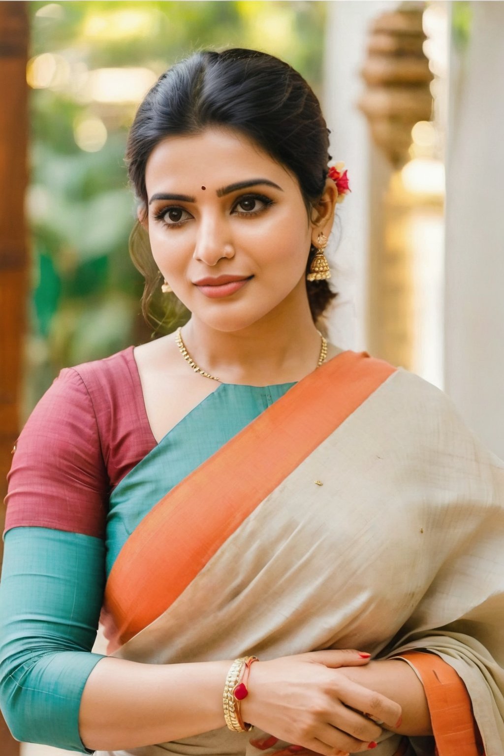 Samantha Ruth Prabhu celebrity 🥵 SamanthaRuthPrabhu in traditional look 😜 🥰 😘 
জাগো সনাতনী জাগো বাংলাদেশী সনাতনী এই স্লোগান নিয়ে মিছিল তাদের সবার হাতে লেখা, আমাদের মন্দির ভাঙলো কেনো ? আমাদের উপর অত্যাচার কেনো ?