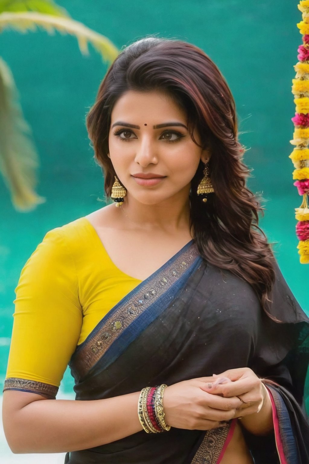 Samantha Ruth Prabhu Hottest celebrity 🥵 😍 underthr water Cute Beautiful Saree Traditional Queen Aesthetic Realistic Fantasy AI Samantha Ruth Prabhu Instagram model, long black_hair, colorful hair, warm, dacing,  indian,Young beauty spirit,shoot.  full photo, full length,  
, top to bottom,
,Future girl,Samantha Ruth Prabhu,18+,SamanthaRuthPrabhu