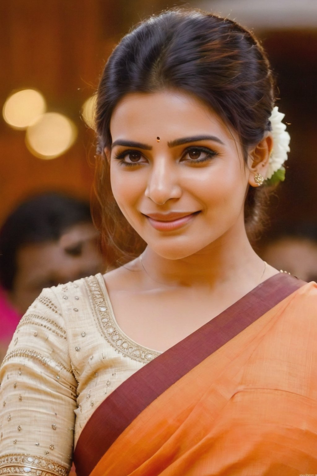 Cute, smile Beautiful Saree Traditional Queen Realistic Fantasy AI Samantha Ruth Prabhu 
, top to bottom,
,Future girl,Samantha Ruth Prabhu,18+,SamanthaRuthPrabhu 