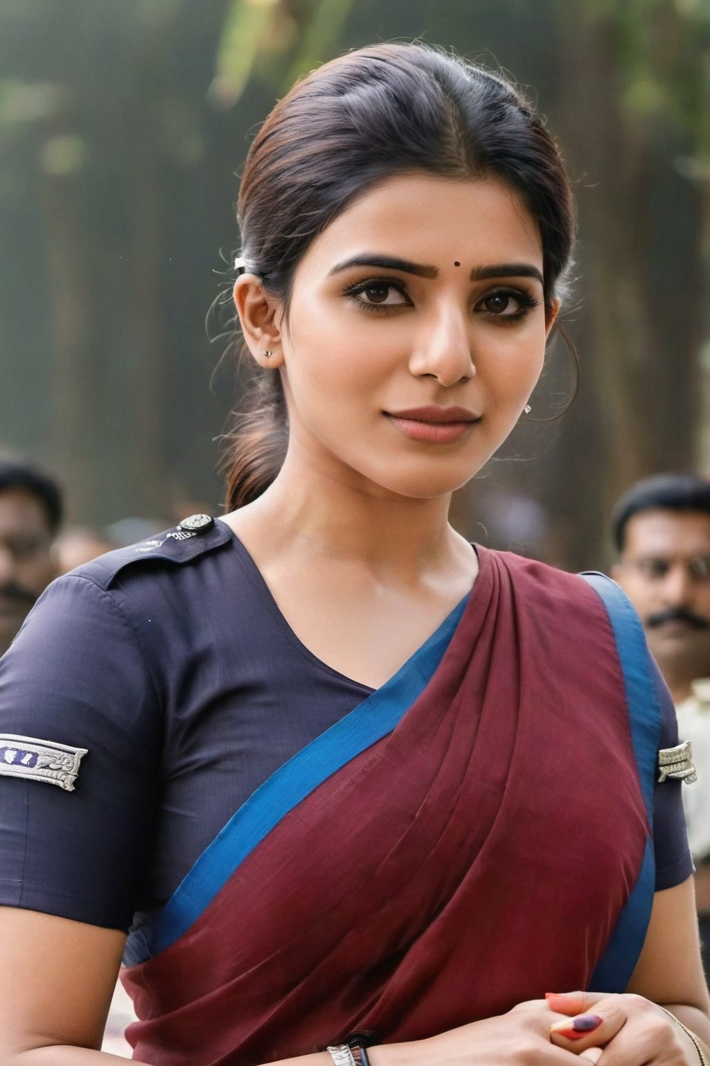 Cute Beautiful, Realistic, Fantasy, Ai, cute, Beautiful, Saree Traditional Queen , Aesthetic
,Future girl,Samantha Ruth Prabhu,18+,SamanthaRuthPrabhu as a police 🚓 🚨 officer 