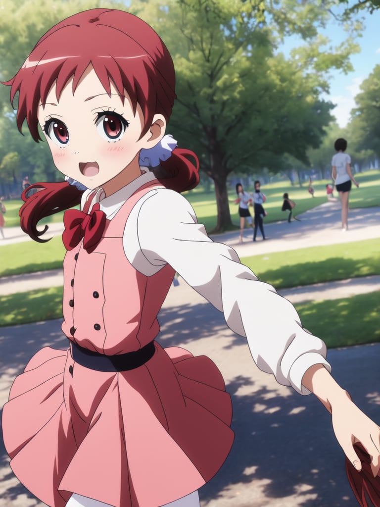 natsu megumi, 8k, masterpiece, absurdres, anime,

kawaii pose, dynamic action,

Ballet Dancing in the Park