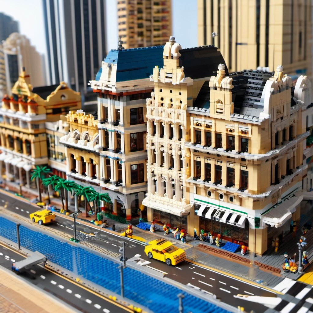 Durban city, lego,