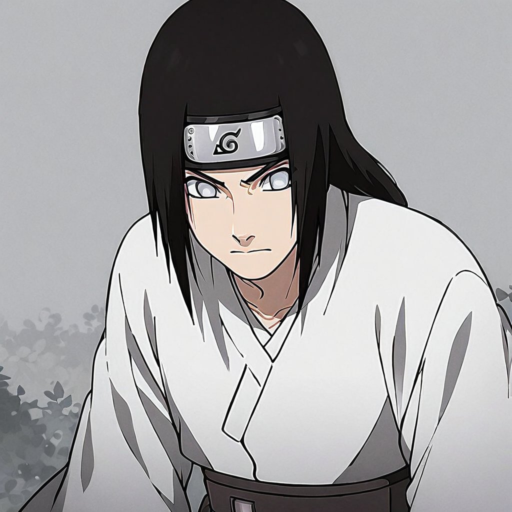 neji hyuuga, 1boy, male, solo