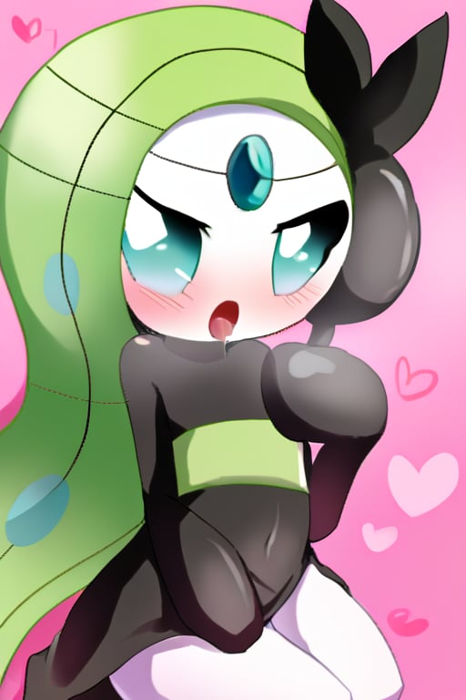 Meloetta chupando pene 