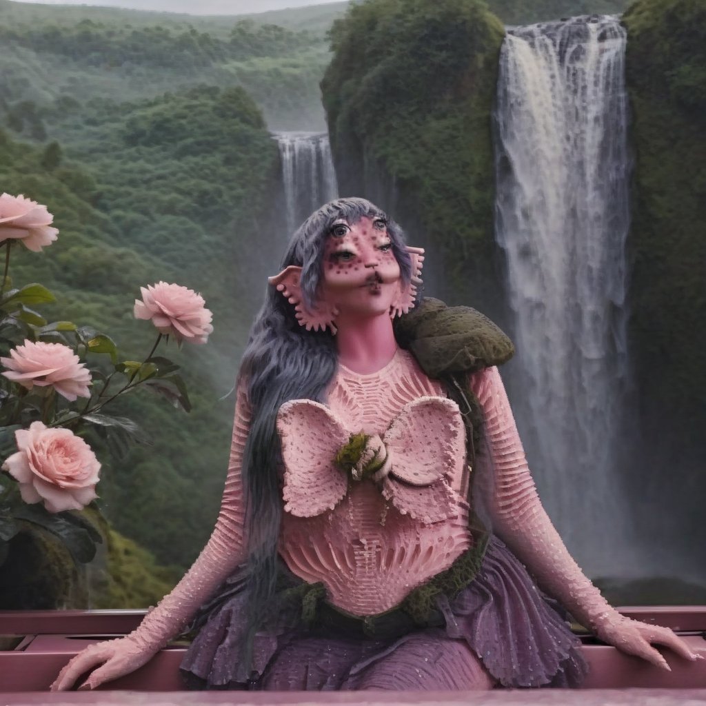 Pink and Purple makeup, gorgeous makeup, a girl who is playing a piano that is next to a big waterfall and rain, piano00, pink skin, four eyes, Full body, dark blue short curly hair, cured and detailed outfit, her hair is long and wavy, her hair is long, 4k, 18k, hairstyle, perfect face, Melanie, Adele, Long hair, masterpiece high quality 18K, Hyperrealism, Realistic vision, rosy cheeks, realistic woman, a girl, Woman, best quality, woman, high quality, good lighting, A woman, waterfall00, Long hair, Pink skin, four eyes, Fancy, model, A woman. Pink and purple makeup, gorgeous makeup, long train skirt, piano00, pink skin, four eyes, Full body, a girl, dark pink short curly hair, cured and detailed outfit, her hair is long and wavy, her hair is long, 4k , 18k, hairstyle, perfect face, Melanie, Adele, Long hair, masterpiece high quality 18K, Hyperrealism, Realistic vision, rosy cheeks, realistic woman, a girl, Woman, best quality, woman, high quality, good lighting, A woman, rain00, Long hair, Pink skin, four eyes, Fancy, model, A woman,Big Quality, Masterpiece, High Quality,Melanie Martinez, Beautiful, 1girl,4 eyes, Nymph, Pink Skin