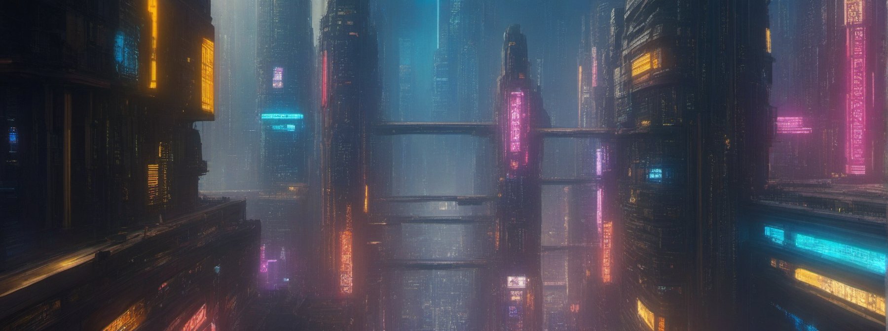 (((((Year_3024))))),((((Sci-Fi_pyramids:1.6)))),((((Ecumenopolis_futuristic_cyberpunk_Sci-fi_Egypt_megacities_with_heavy_fog,crowded_cities:1.6)))),(((((Blade_Runner_2049_movie_filter:1.6))))),(((((viewed_from_below_underground_cities:1.6))))),((((many_of_small_futuristic_skyscrapers:1.5)))),(((((underground_cities:1.6))))), concept art, artstation, DeviantArt, holographic, unreal engine 5, matte painting, digital painting by greg rutkowski and benjamin bardou, artstation, ultra high quality, ultra highly resolution, aesthetic painting, hyperrealism, surrealistic, intense shadow, intricape detailed, UHD-RESOLUTION.futureurban,Gigantic futuristic city,Ecumenopolis City,year3024,Enormous City,night city,background,cyberpunk style