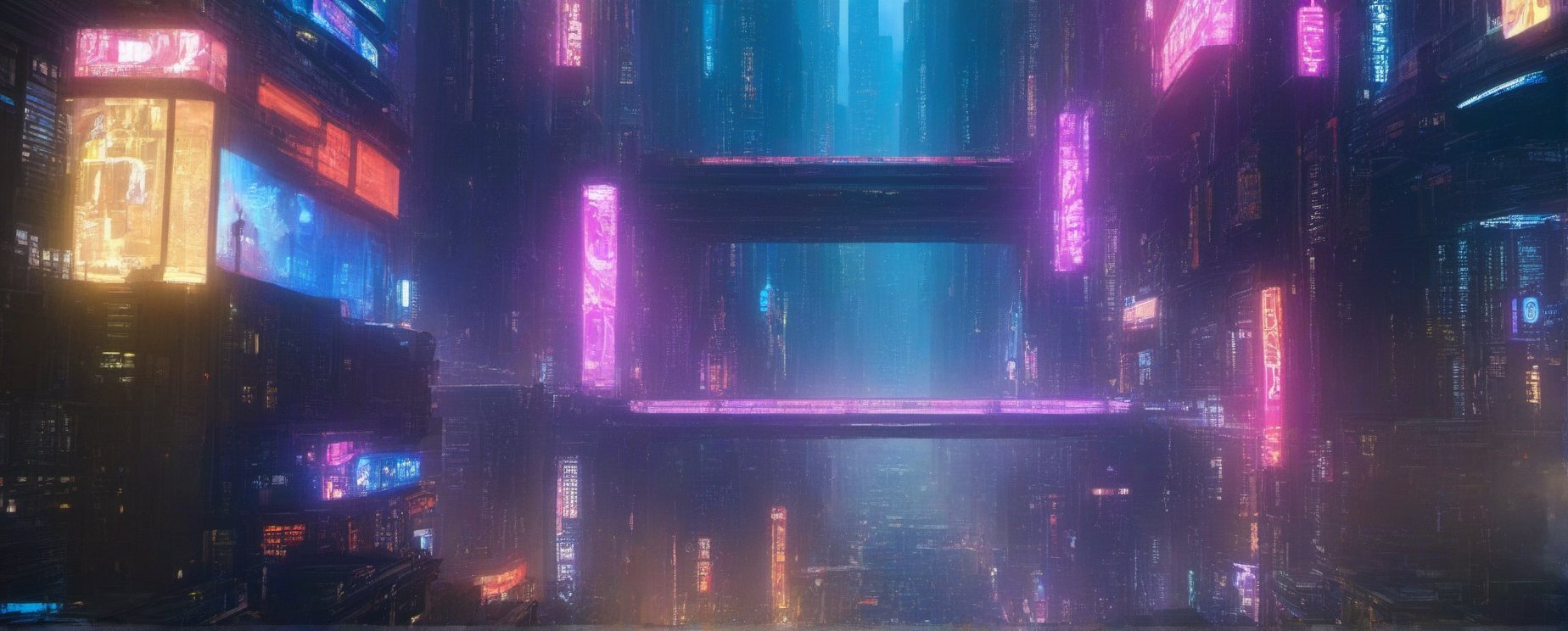 (((((Year_3024))))),((((Ecumenopolis_futuristic_cyberpunk_Sci-fi_Kuala_Lumpur_megacities_with_heavy_fog,crowded_cities:1.6)))),(((((Blade_Runner_2049_movie_filter:1.6))))),(((((viewed_from_below_underground_cities:1.6))))),((((many_of_small_futuristic_skyscrapers:1.5)))),(((((underground_cities:1.6))))), concept art, artstation, DeviantArt, holographic, unreal engine 5, matte painting, digital painting by greg rutkowski and benjamin bardou, artstation, ultra high quality, ultra highly resolution, aesthetic painting, hyperrealism, surrealistic, intense shadow, intricape detailed, UHD-RESOLUTION.futureurban,Gigantic futuristic city,Ecumenopolis City,year3024,Enormous City,night city,background,cyberpunk style