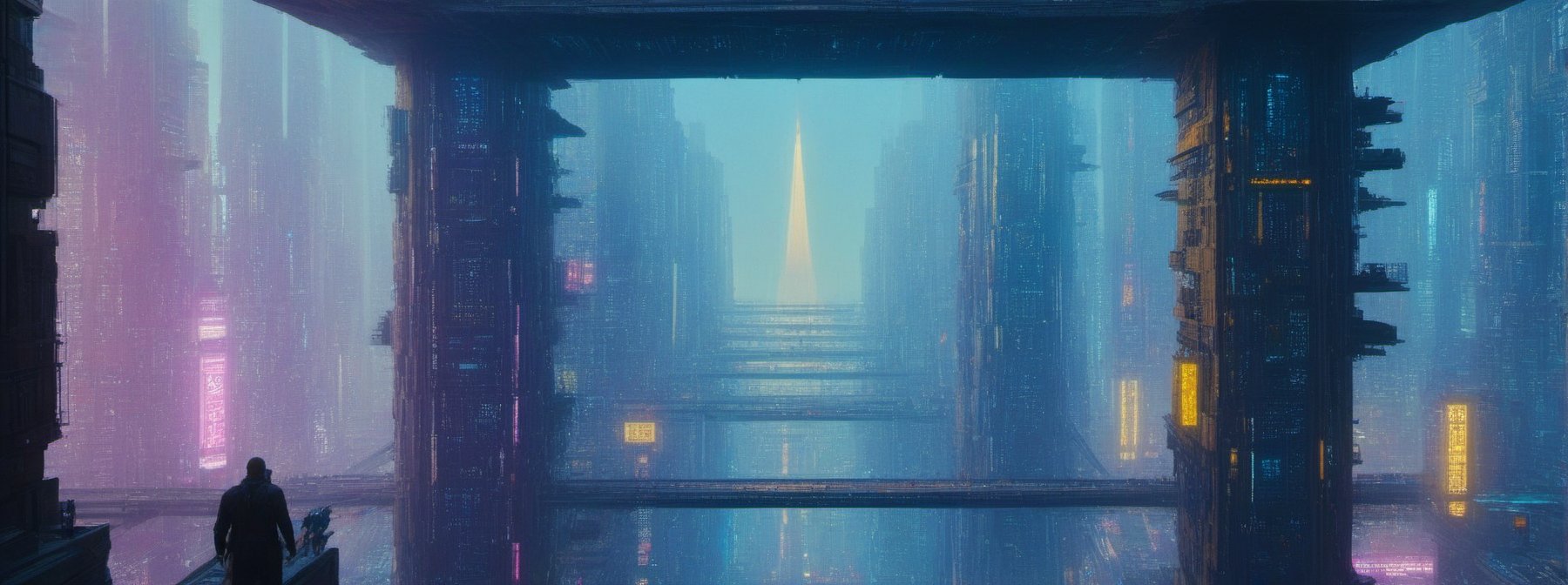 (((((Year_3024))))),((((Sci-Fi_pyramids:1.6)))),((((Ecumenopolis_futuristic_cyberpunk_Sci-fi_Egypt_megacities_with_heavy_fog,crowded_cities:1.6)))),(((((Blade_Runner_2049_movie_filter:1.6))))),(((((viewed_from_below_underground_cities:1.6))))),((((many_of_small_futuristic_skyscrapers:1.5)))),(((((underground_cities:1.6))))), concept art, artstation, DeviantArt, holographic, unreal engine 5, matte painting, digital painting by greg rutkowski and benjamin bardou, artstation, ultra high quality, ultra highly resolution, aesthetic painting, hyperrealism, surrealistic, intense shadow, intricape detailed, UHD-RESOLUTION.futureurban,Gigantic futuristic city,Ecumenopolis City,year3024,Enormous City,night city,background,C7b3rp0nkStyle,cyberpunk style