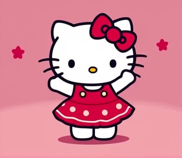 Hello kitty dancing