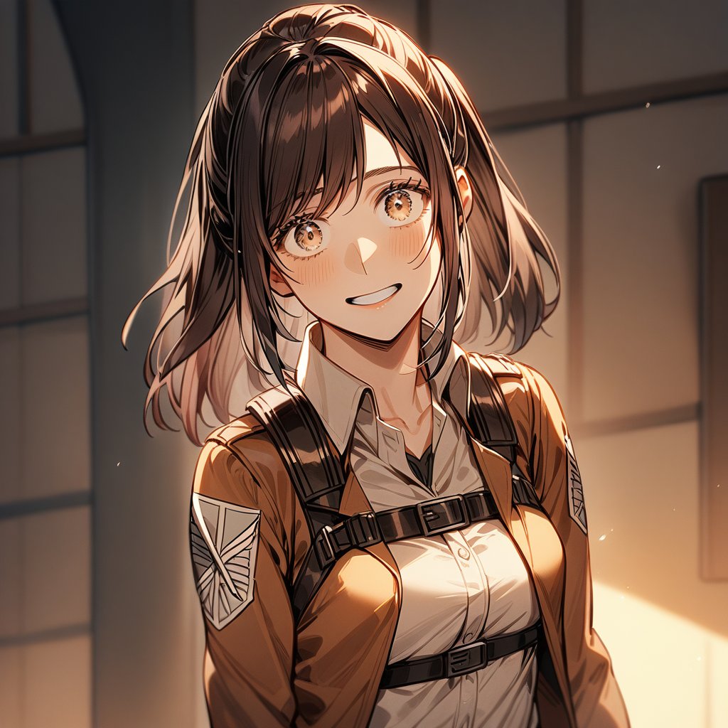 1girl, sasha braus, shingeki no kyojin