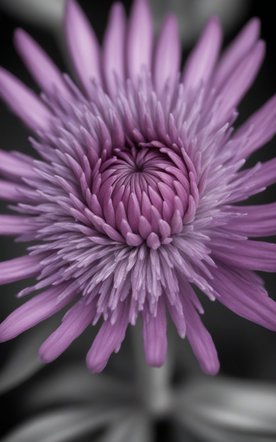 bloom style macro shot, hyperdetailed, RAW photo UHD 16K, score_9, score_8, score_7, (((The Protea)) ,high resolution and contrast and color contrast,  fine artwork 