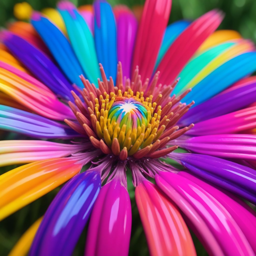 Surreal masterpiece by trending artists, ((((cow exploding into a flower)))), vivid colors, bloom style macro shot, UHD 16K still frame.