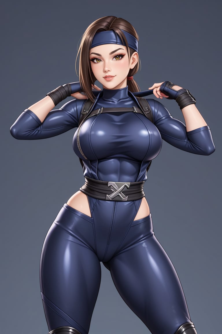 小林,Ninja, sexy ninja suit, low-cut, sexy,