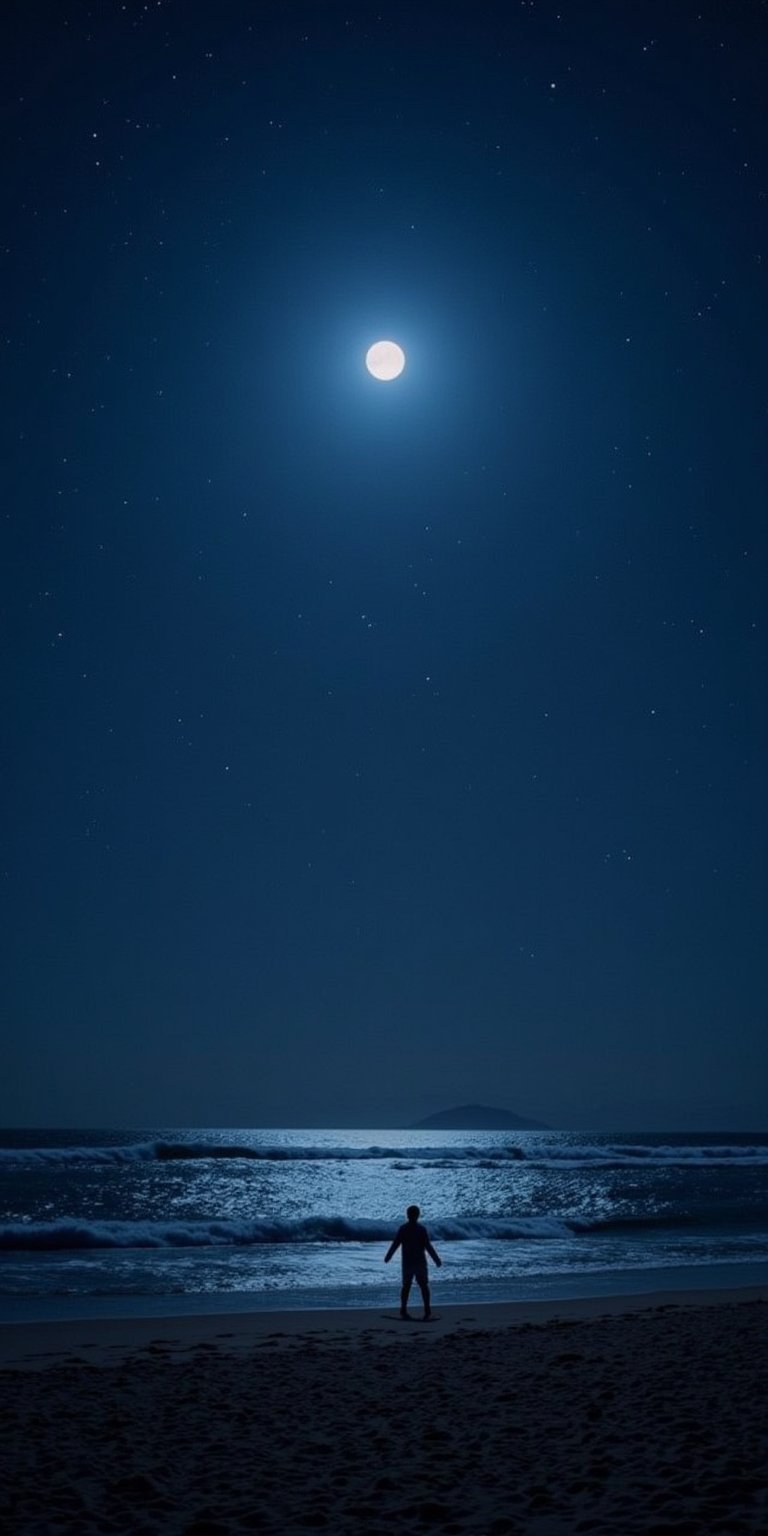 masterpiece, high quality photo, RAW photo, 16K, high contrast, movue poster, night starly sky and fullmoon,