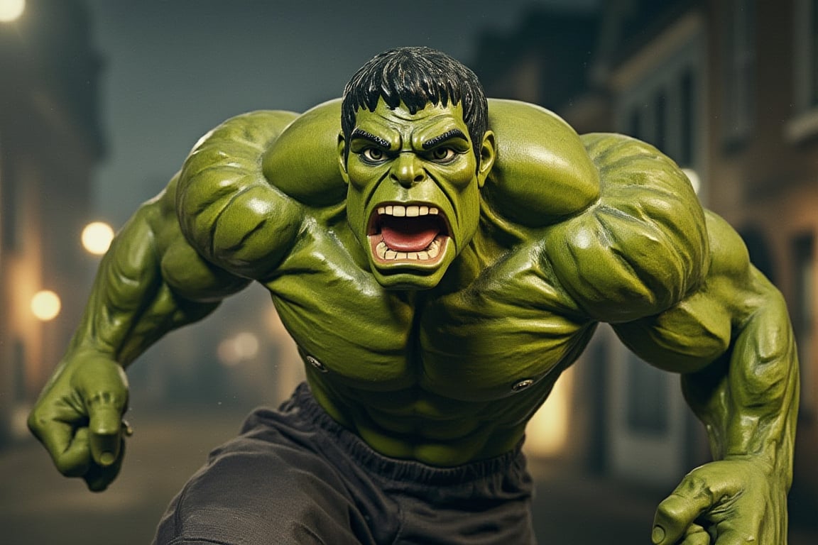 Realistic incredible hulk