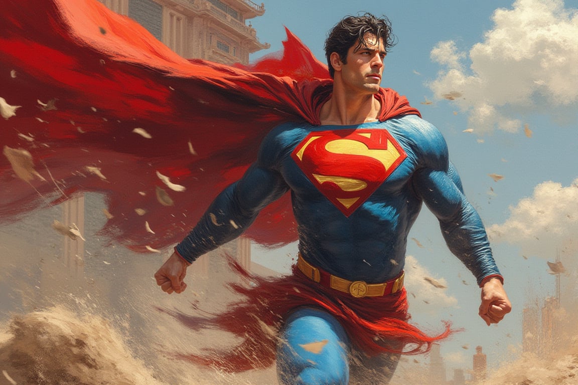 Superman skecth ,kungfuart