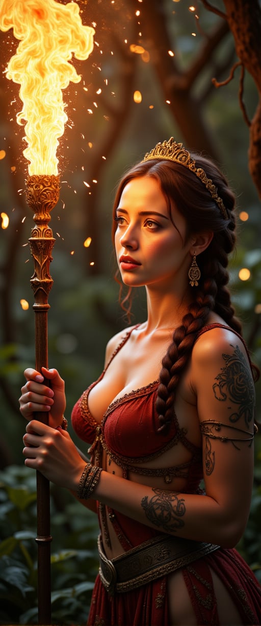 Beautiful surreal high fantasy portrait, stunning 20 yrs old, A dramatic portrait of a druid woman holding a staff, of molten metal and bright intense sparks flying everywhere, in a dark background. The reaction is a burst of fiery orange and white-hot light, with molten iron dripping and glowing in intense heat. Hard lighting, dynamic range, 3D rendering, high fidelity, dreamlike and mystical atmosphere, highly detailed and intricate, (masterpiece: 2), best quality, ultra highres, original, extremely detailed, perfect lighting




...,ct-smeraldity,ct-gigi identiy,ct-rosity,ct-hyuntity,ct-leetity,ct-arix,ct-savaga,ct-muun,ct-kbright,ct-vituajis,ct-biskitity