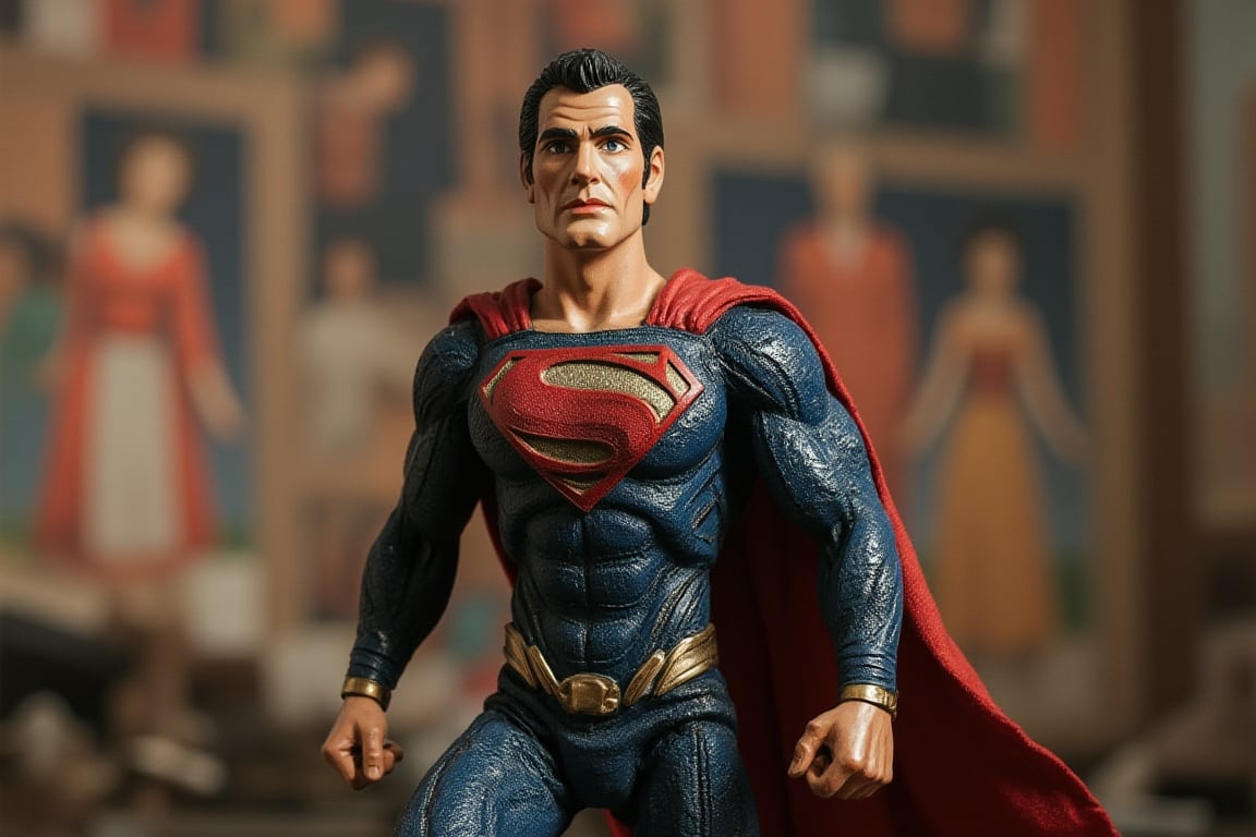 Realistic superman