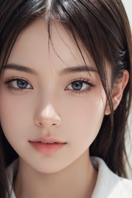 1girl, (close up:1.2), oblique angle, canted angle, (best quality, masterpiece, illustration, photorealistic, photo-realistic), (realistic:1.4), RAW photo, ultra-detailed, CG, unity, 8k wallpaper,16k wallpaper, extremely detailed CG, extremely detailed, an extremely delicate and beautiful, extremely detailed, Amazing, finely detail, official art, High quality texture, incredibly absurdres, highres, huge filesize, highres, look at viewer, (young:1.4), (beautiful detailed Japanese girl), 18 years old girl, (glossy shiny skin, beautiful skin, fair skin, white skin, realistic_skin), ((shiny black  hair)), perfect face, detailed beautiful face, detailed light brown eyes, glossy lips,