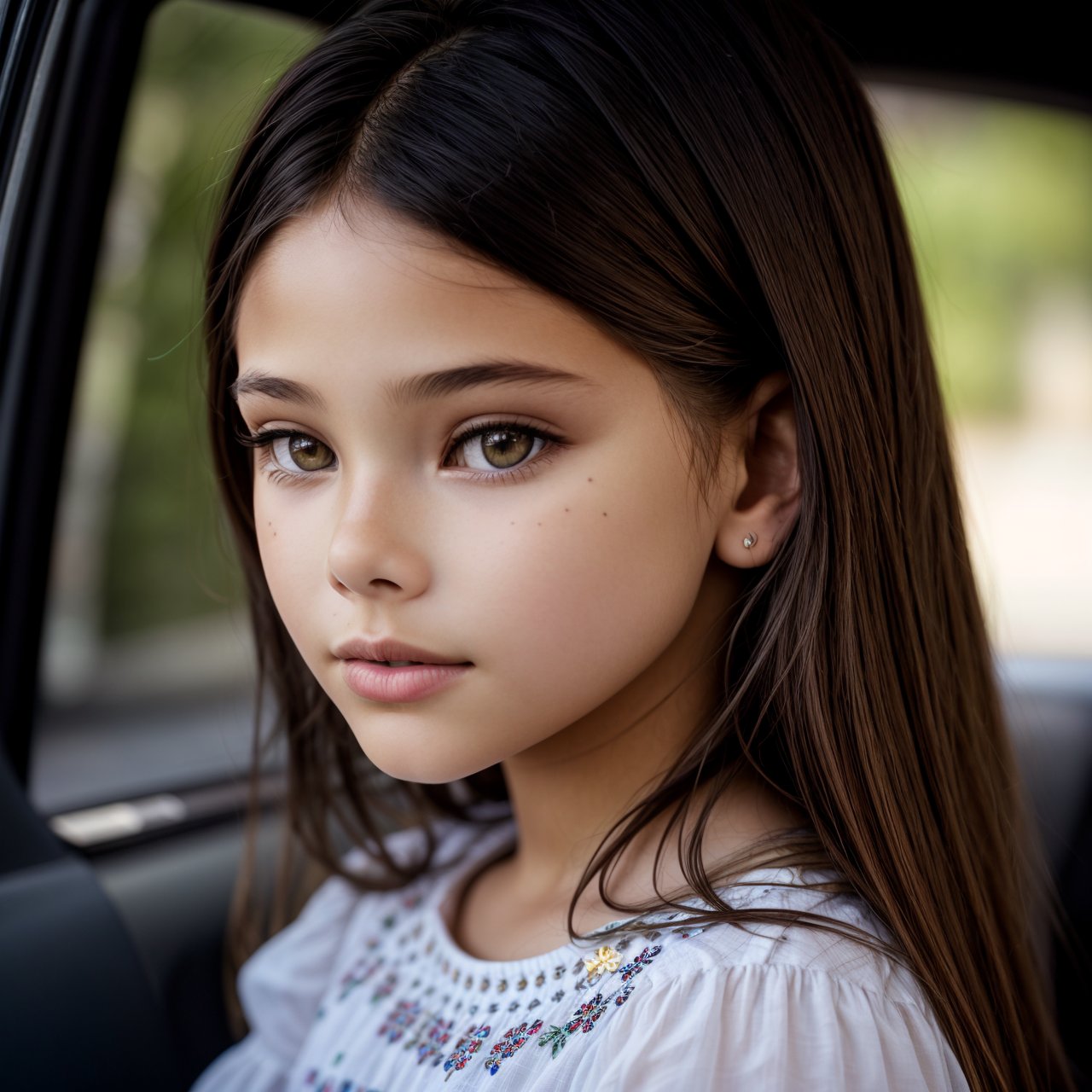 extra resolution, close up portrait of beautiful (AIDA_LoRA_LG2014:1.02) <lora:AIDA_LoRA_LG2014:0.77> wearing a dress, posing in front of the car, on the road, little girl, pretty face, intimate, cinematic, dramatic, insane level of details, intricate pattern, studio photo, studio photo, kkw-ph1, hdr, f1.7, (colorful:1.1)