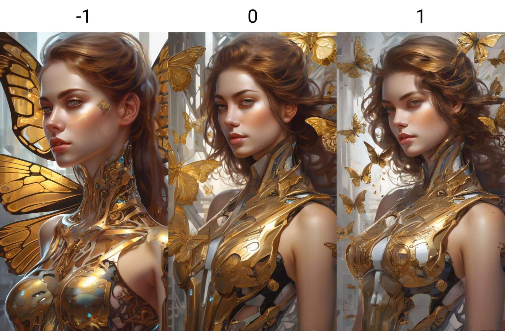<lora:neg4all_bdsqlsz_xl_1.0_200steps:-1>1girl,8k portrait of beautiful cyborg with brown hair, intricate, elegant, majestic, digital photography, art by artgerm and ruan jia and greg rutkowski surreal painting gold butterfly filigree, broken glass, (sidelighting, finely detailed beautiful eyes: 1.2), hdr,vvvvvvvvvvvvvvvvvvvvvvvvvvvvvvv