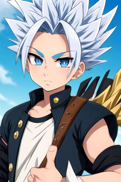 masterpiece, best quality, high quality, 1boy, solo, male focus, looking at viewer, upper body, depth of field, <lora:arden_nanatsu_no_taizai:0.76>, arden_nanatsu_no_taizai, spiked hair, blue eyes, blue hair, , gakuran