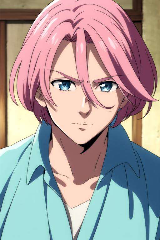 masterpiece, best quality, high quality, 1boy, solo, male focus, looking at viewer, , , <lora:gilthunder_nanatsu_no_taizai:0.70>, gilthunder_nanatsu_no_taizai, pink hair, blue eyes, ,