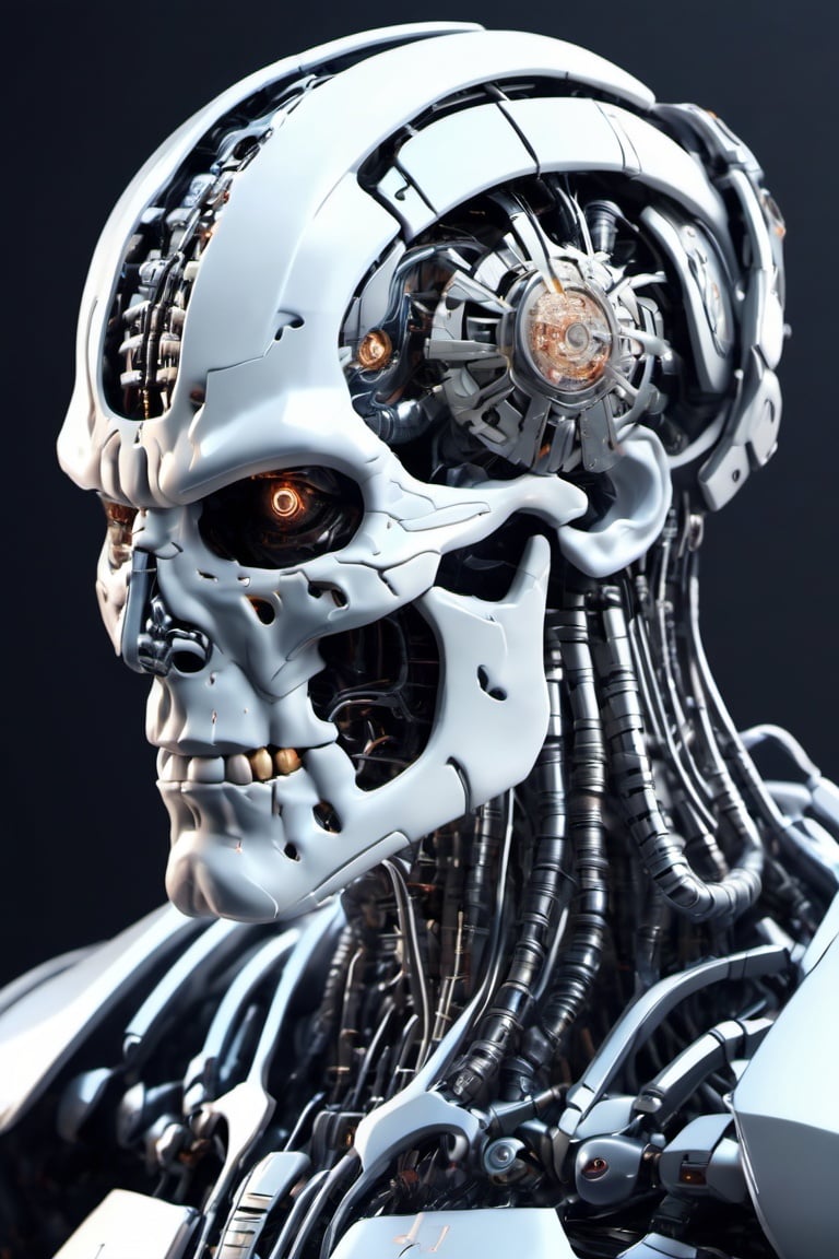anatomically correct a biomechanical cyborg brain,3d style,cyborg style,Movie Still,Leonardo Style