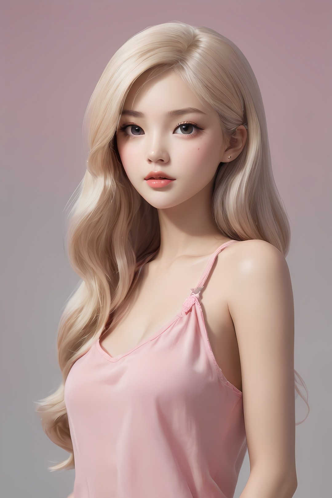 the anime series barbie, dark pink and light beige, realistic brushwork, disney,chinese girl,full_body