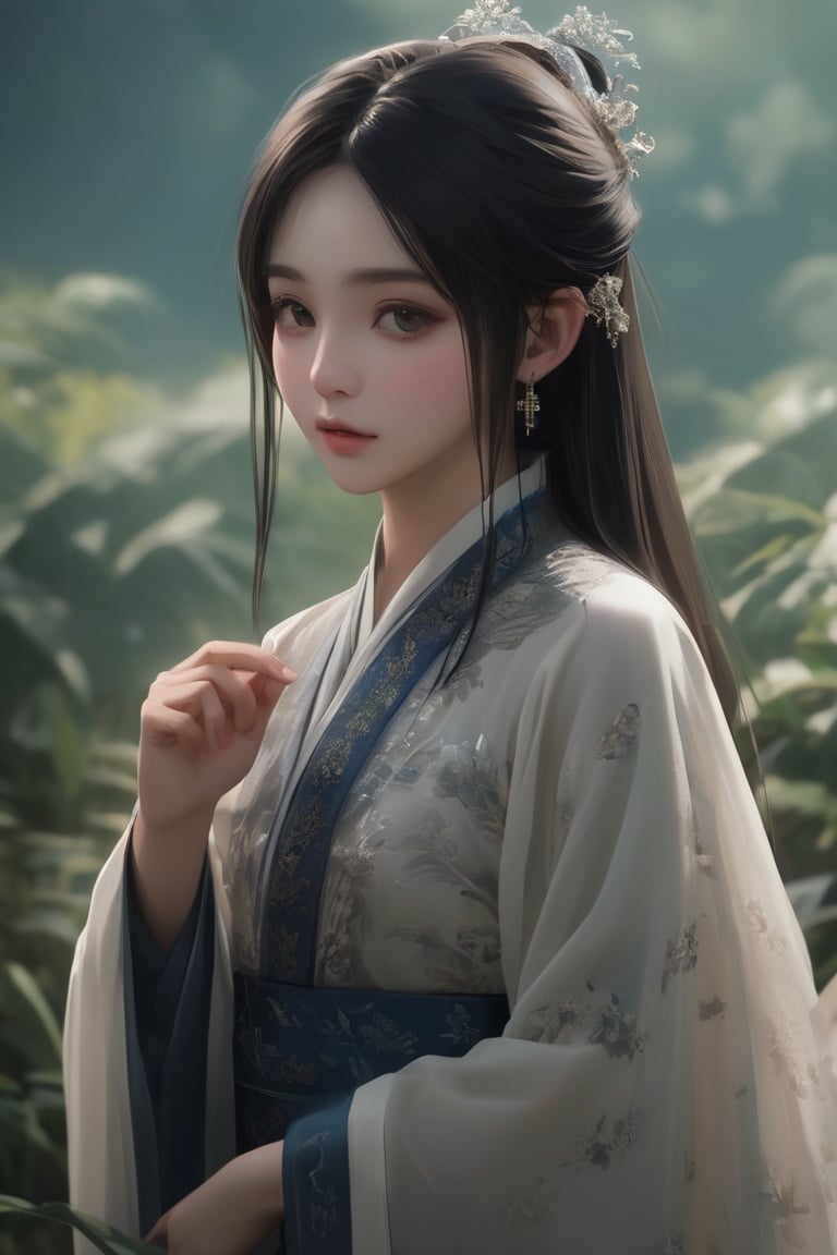 chinese girl,chinese clothes, song Dynasty  ,cinematic photo 1girl, a girl in a long dress. F/8 photograph, film, bokeh, professional, 4k, highly detailed,art by wlop
