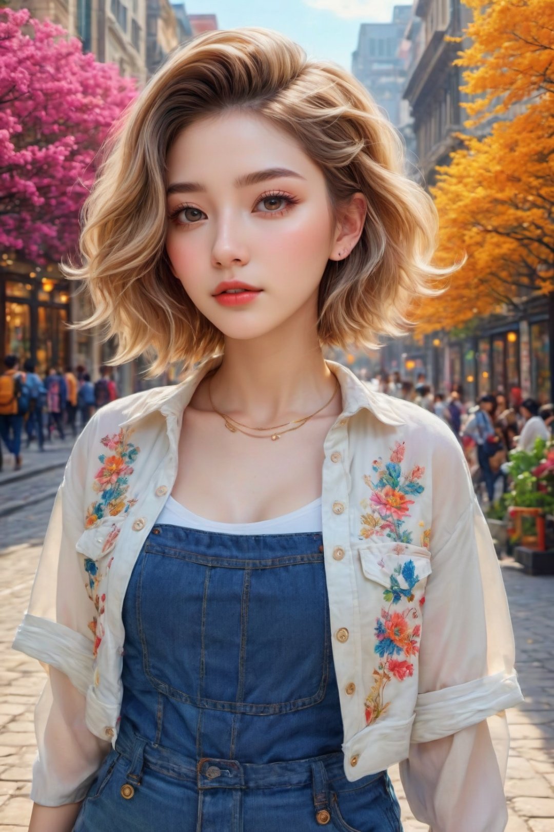 exposure blend ,hdr, high vibrance , high texture, white skin , low saturation, hyperdetailed , Masterpiece, 32k , a  25 years old girl , cute hairstyle ,ultra realistic , ultrasharp , soft light , intricate details, wearing casual clothes , details background, 