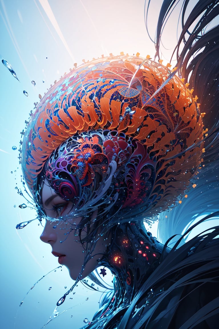 (masterpiece,  best quality,  beautiful and aesthetic:1.2),  ultra high res,  8k,  4k, detailed, (fractal art:1.3), colorful,  radiosity, automatic white balance, 1mechanical girl