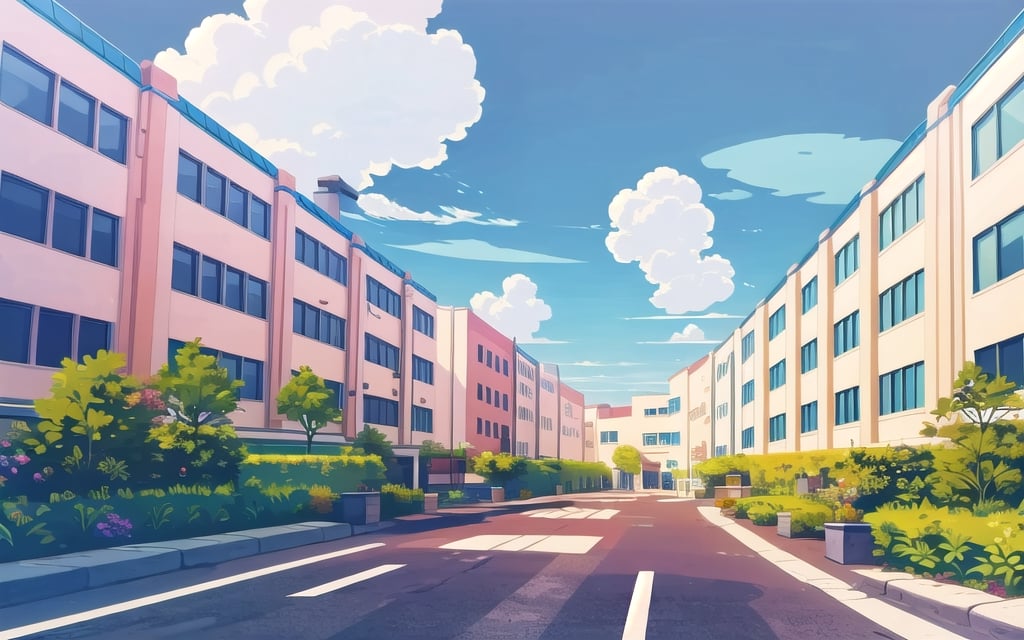 ((masterpiece)), (best quality), official art, extremely detailed CG, unity 8k wallpaper, ultra detailed, colorful, city streets, landscape, galaxy sky, clouds